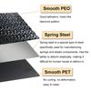 Magnetic Build Plate For Anycubic Kobra 2, Kobra 2 Neo/Pro PEI Sheet 230x230mm PEO PET Spring Steel Sheet for Aycubic Kobra 2