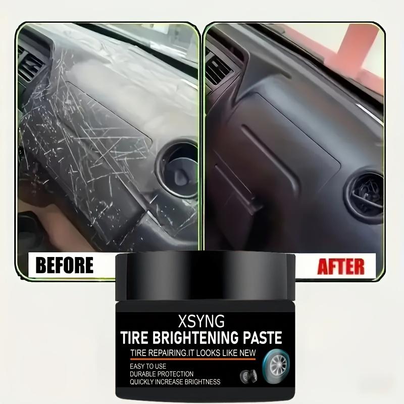 

Черное средство для ремонта пластика и кожи, ремонт салона автомобиля, легко наносится для защиты сидений автомобиля, гладкая текстура, долговечный блеск, ремонтная паста 5G