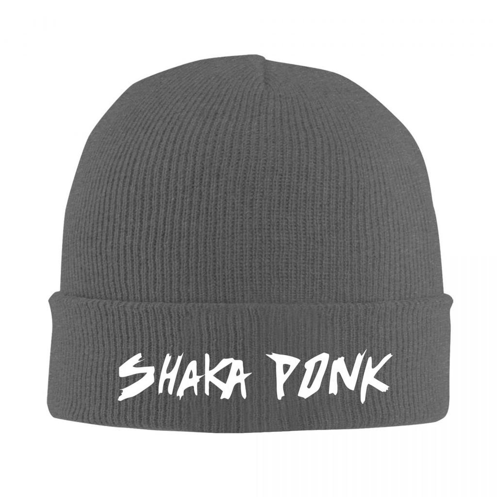 Shaka Ponk Beanie Hats French Music Band Cute Caps Adult Unisex Hippie Knitted Hat Winter Design Thermal Elastic Beanie Hat