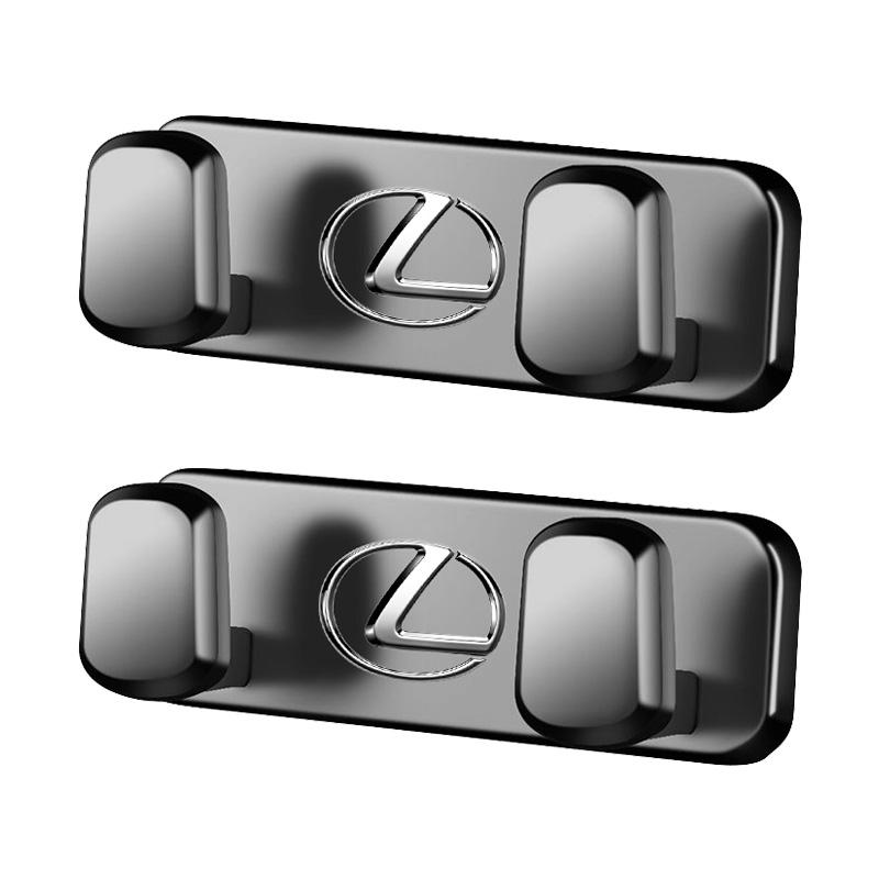 Zinc Alloy Car Hook Adhesive Storage Hooks Interior Accessories For Lexus F-SPORT ES RX NX LS UX LM LX GX LC RZ IS CT GS RC HS