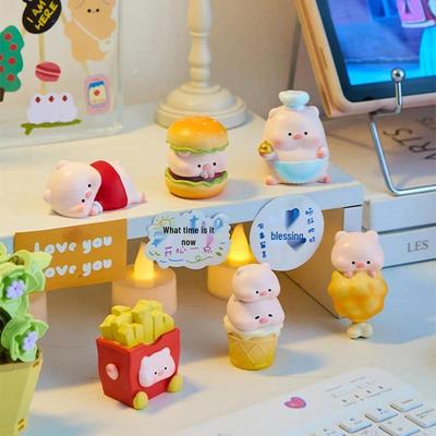 Newcomer Discount: Cute Cartoon Piggy Car Ornament & Desktop Decoration