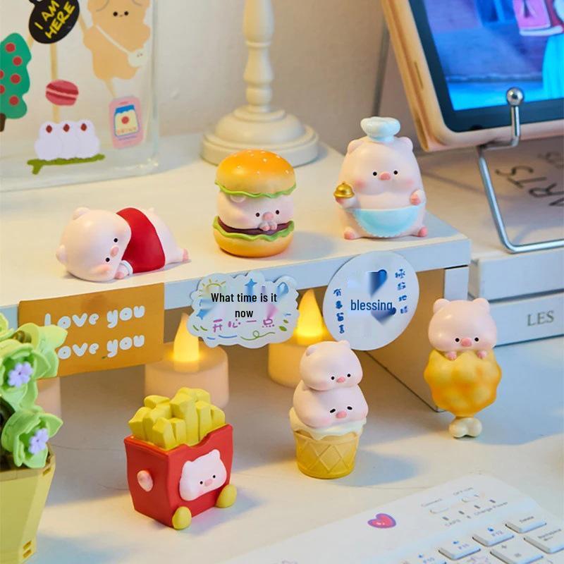 

Скидка для новичков: Милый мультяшный поросенок, украшение для автомобиля и настольное украшение