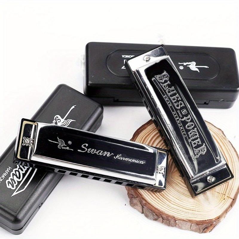 High-quality Polished 10 Hole Diatonic Harmonica - Beginner Friendly Wind Instrument