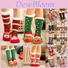 Chaussettes pantoufles de Noël confortables avec une doublure luxueuse en fausse polaire pour le confort de la famille