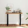 Vidaxl Console Table, Teak Wood, 100 X 35 X 75 Cm