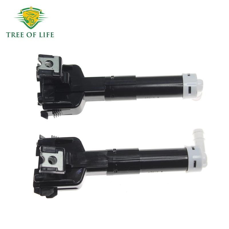 New For Toyota Hilux Vigo 2011 2012 2013 2014 2015 Front Headlight Washer Sprayer Nozzle Pump Headlamp Cover Unpainted LH&RH
