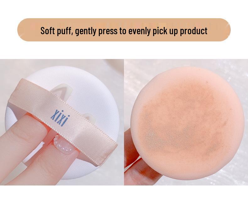 Xixi Soft Light Face Concealer Cushion Cream - Moisturizing, Lightweight, Pore-Minimizing, Natural Finish.