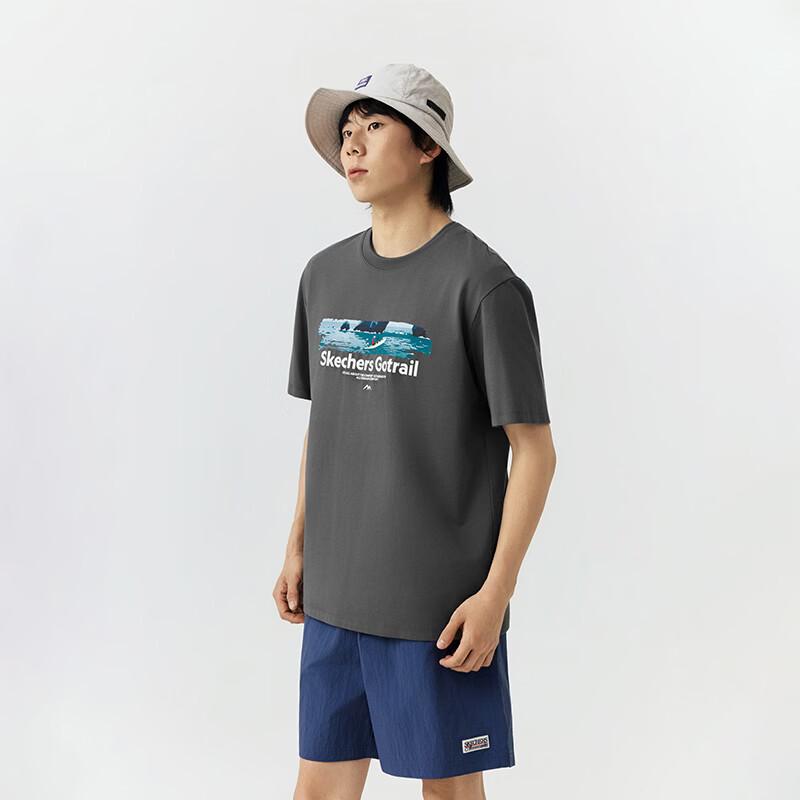 Skechers Unisex Casual Short Sleeve T-Shirt XL