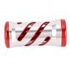 Fishing Reel Handle Knob Alloy Lightweight Wear Resist Spiral Pattern Reel Handle Grip Ball Silver Red