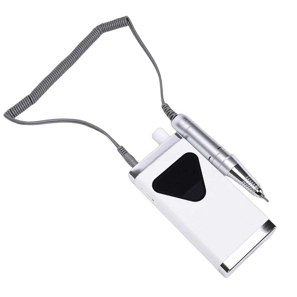Electric Nail Drill 45000RPM Re Able Cordless Nail File Machine with LED Display for Acrylic Gel