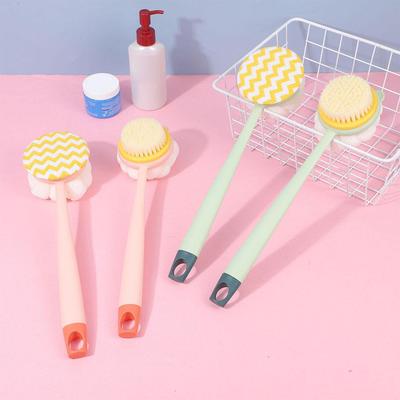 Long Handle Back Brush for Shower Soft Bristles Body Exfoliating Bath Brush Skin Health Shower Back Scrubber Bath Supplies