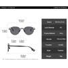 SHAUNA Retro Metal Round Punk Men Sunglasses Shades UV400 Fashion Trending Gradient Women Sun Glasses