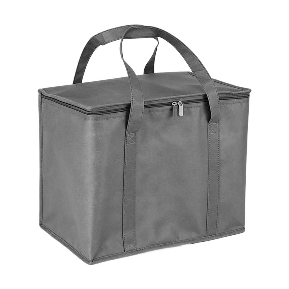 Bolsa Térmica Aislada Reutilizable para Picnic, Comestibles, Nevera Portátil Para Entrega de Comida Fría, Catering, Camping, Viajes al Aire Libre