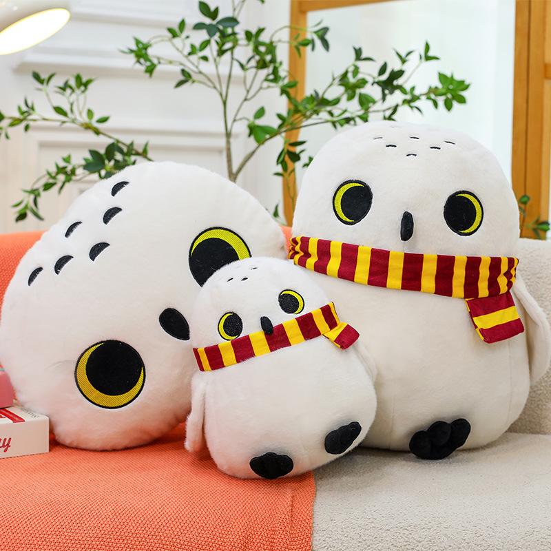 Harry Potter Hedwig Plush Pillow Doll – Cartoon Cushion & Birthday Gift