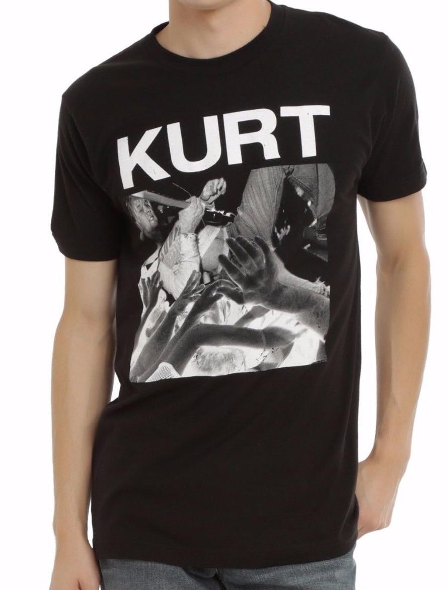 

26 Nirvana KURT COBAIN CROWD SURFING T-Shirt NWT 100% Authentic Unisex T-Shirt XXL