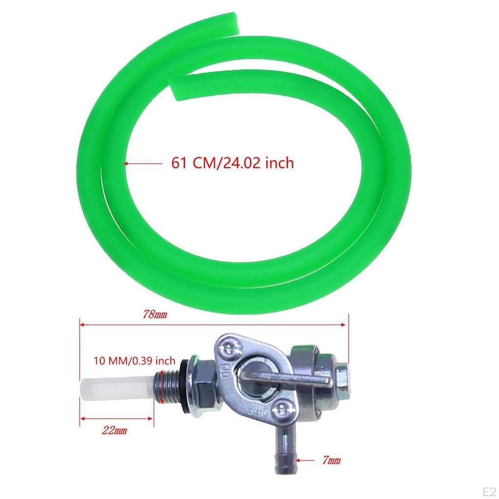 Fuel Hose Oil Filtering Petrol Switch Convenient for 50cc150cc Motorcycle