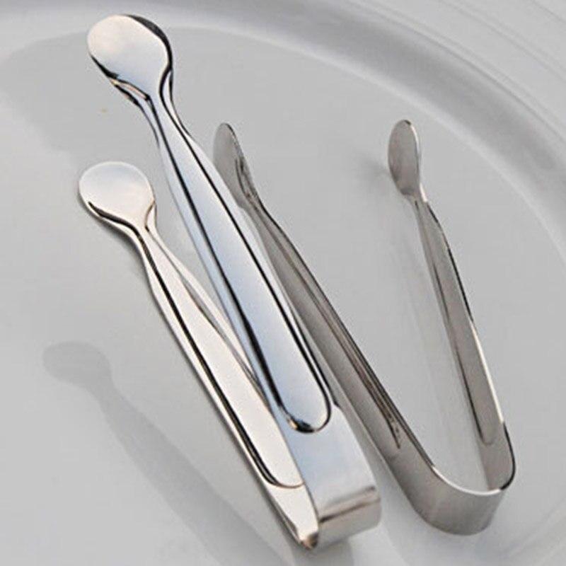 Stainless Steel Round Ice Clip Food Clip Coffee Restaurant Thickened Kitchen Supplies Sugar Clip