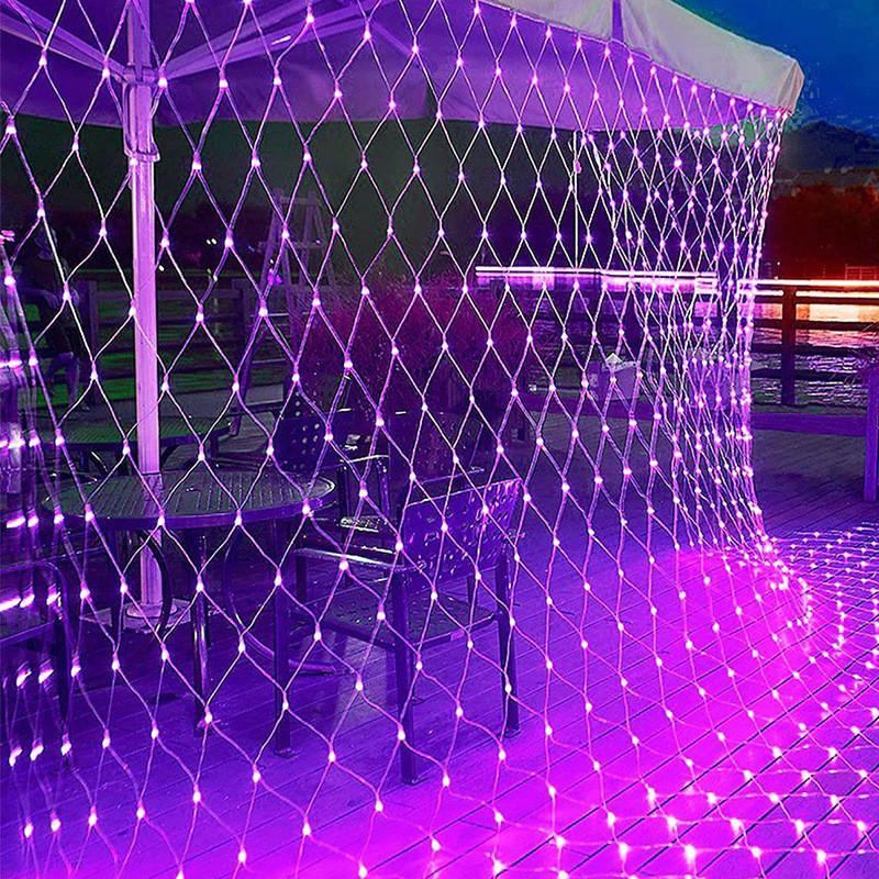 Light Colored Mesh String Rain Protection Christmas Decoration Courtyards For