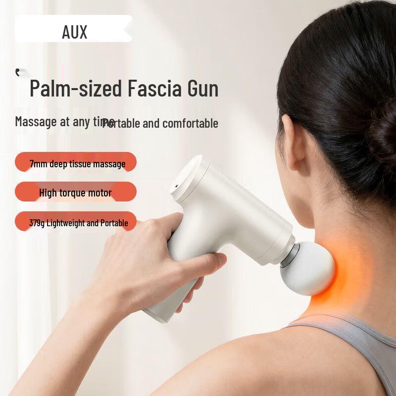 AUX Mini Portable Fascia Gun Massager CN plug (adapter included)