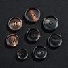 Premium Genuine Horn Buttons for Stylish Men's and Women's Suits, Trousers, Coats, and Jackets