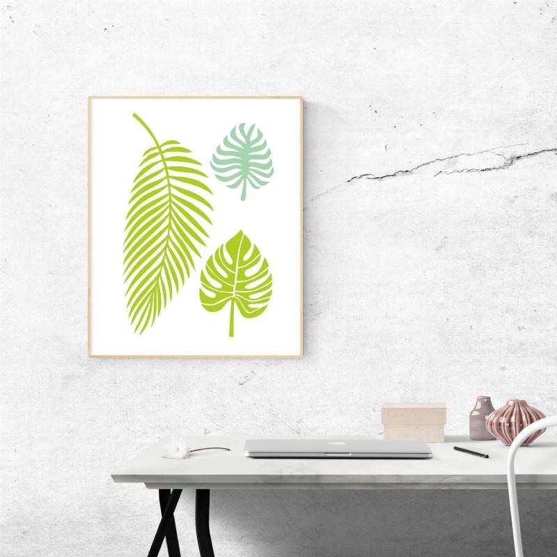 Reusable Plant Painting Stencils Vintage Floral Leaves DIY Art Craft Templates On Wood Wall Paper Card Canvas Door 9X