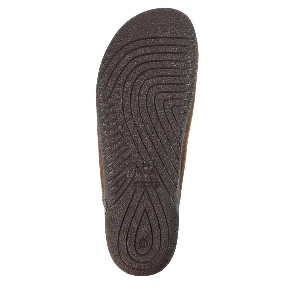 Lazy Dogz Mens Tees II Faux Leather Slip-on Slippers