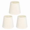 3PCS Clip On Design Lamp Cover Fabric Small Lamp Shades Modern Lampshade Chandelier