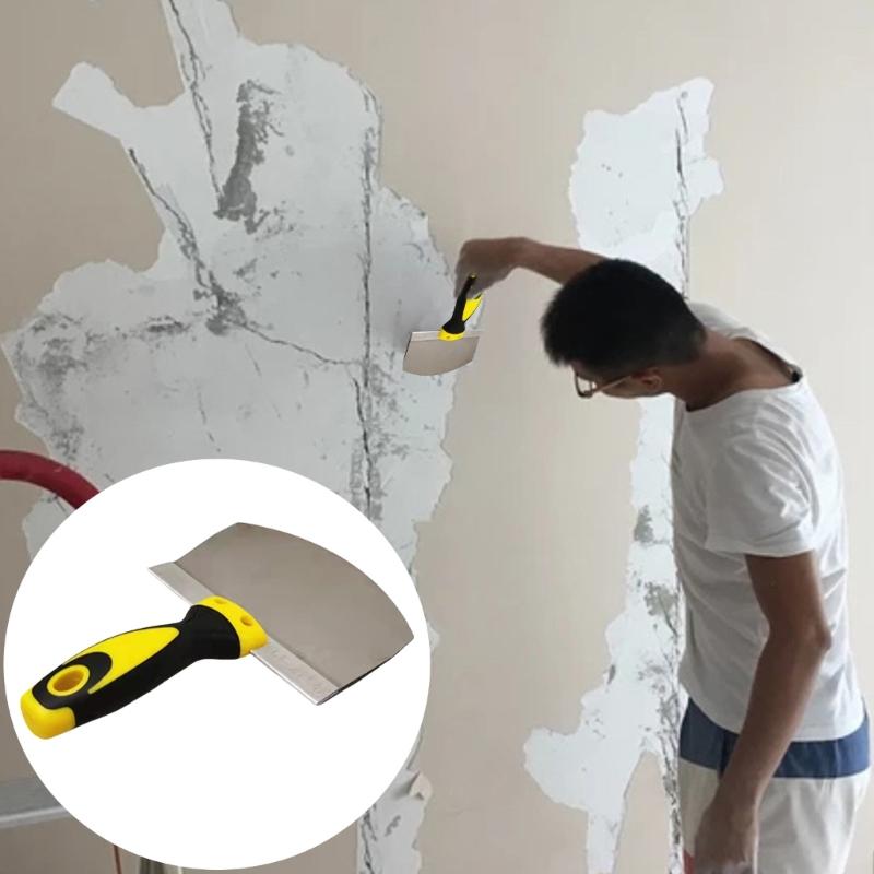 Stainless Steel Plaster Trowel Board Installation Tool For Seamless Application Repair Work In Construction & Remodeling