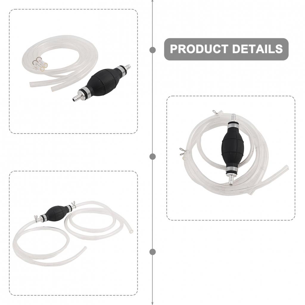 Portable Manual Oil Extractor with Secure Metal Buckles Prevents Spilling