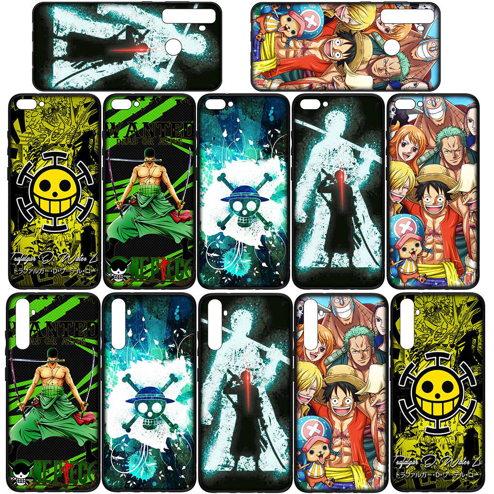 For Motorola Moto Edge 70 60 50 G54 G86 Samsung Galaxy S25 iPhone 17 16 15 Xiaomi Redmi Note 14 Pro Max Phone Case Luffy Roronoa Zoro One Piece Cover