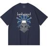 230 Gsm 100% Cotton Heavy Metal T-Shirt  Rock Band Popular Music Print Unisex Heavy Cotton T Shirt