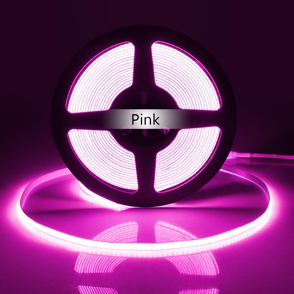 FCOB LED Streifenlicht DC 12V Flexibles LED Band 5mm 320LEDs/M Hohe Dichte Lineare Beleuchtung 1m 2m 3m 4m 5m