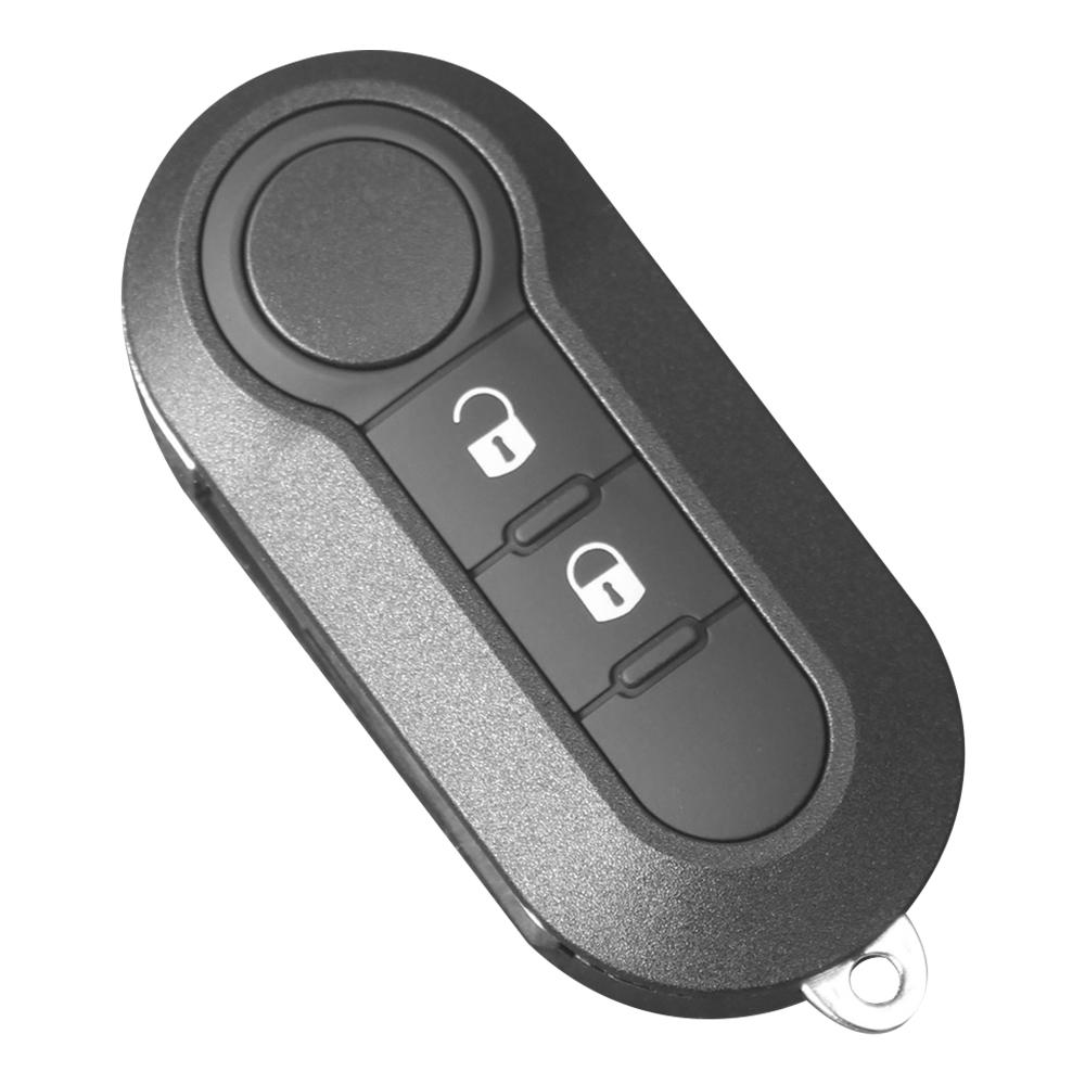 

1Pc 7.5*3.4*m Car Key Shell,For Fiat MPV 2012-2016/Bravo/Ducato 2010-2016/500/Fiorino 2007-/Doblo 2010-/Grande Punto 2006-2010 White 2 Buttons