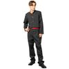 MEN Cosplay Halloween School Short Run Black Costume Fancy Dress Costume [Clear Stone] Men's