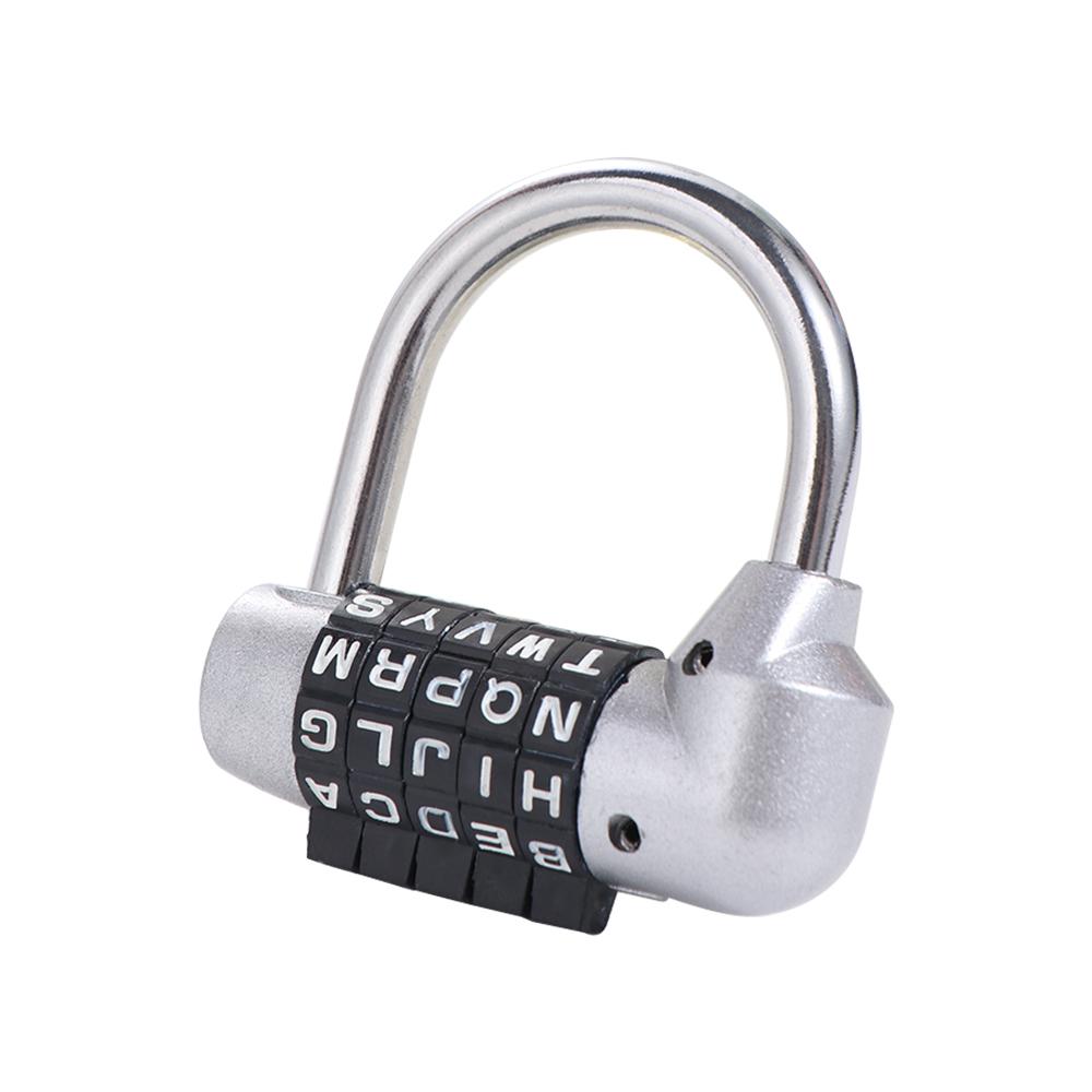 Sicherheits 5-stellige Zahlenschloss Sicher Codeänderbar Code Passwort Schloss Diebstahlschutz Zinklegierung Reise Passwortschloss Fitnessstudio
