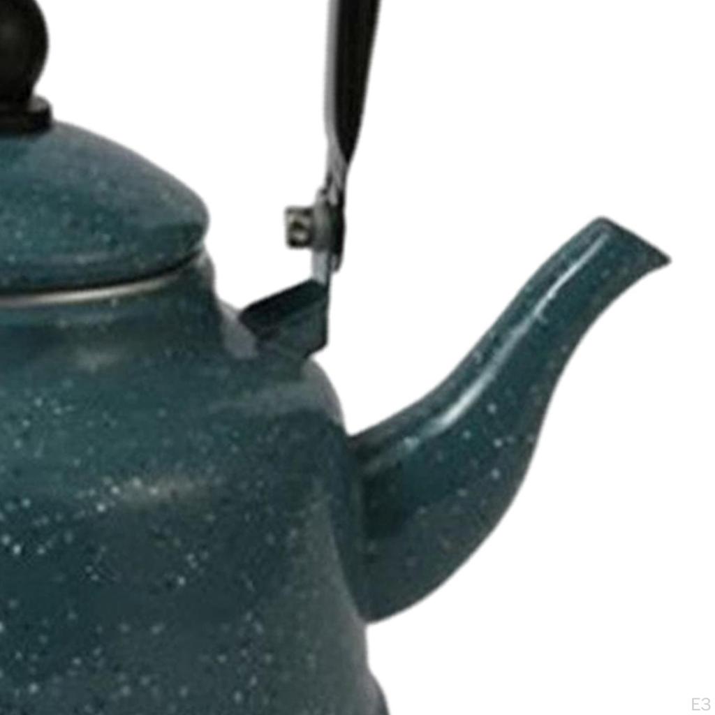 Bule de Chá Cafeteira Bule de Chá Esmaltado sobre Aço 1,7L Bule de Chá Esmaltado em Porcelana