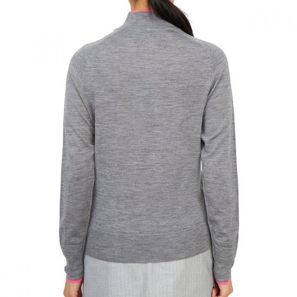 Zippor Golfwear Women S Half Zip Up Knit g4lf22S06a Hgr