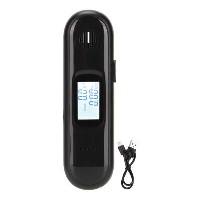 Bezkontaktní alkohol tester Přenosný alkotester USB dobíjecí Senzor s vysokou přesností pro