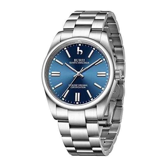 BUREI Watch Men Popular Ranking Quartz Watch Waterproof Analog Brand Men s Luxury Arm Watch 3