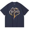 Tricou Heavy Metal 230 Gsm 100% Bumbac Imprimeu Trupă Rock Muzică Populară Tricou Unisex din Bumbac Gros