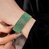 Exquisite Diamond-Inlaid Multi-Layer Elastic Bracelet: Elegant, Fashionable Hand Jewelry