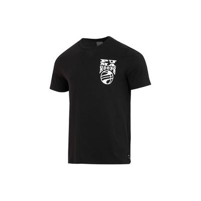 Round Neck Comfort Short Sleeve T-Shirt Men Tops Black 624828-03