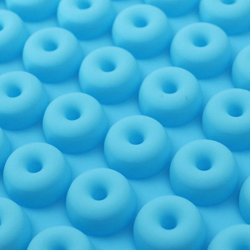 Mucegai din silicon cu 48 de cavități, pentru gogoși elegante, ciocolată, formă de copt