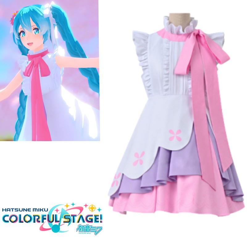 Hatsune Long Miku Hair Princess Cosplay Anime Stage Performance Suits Costume