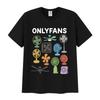 Grappig Only Fans Meme T-shirt Heren Dames Zomer Knus Korte Mouw T-shirts Retro O-Hals Kleding Hoge Kwaliteit T-shirt Tops