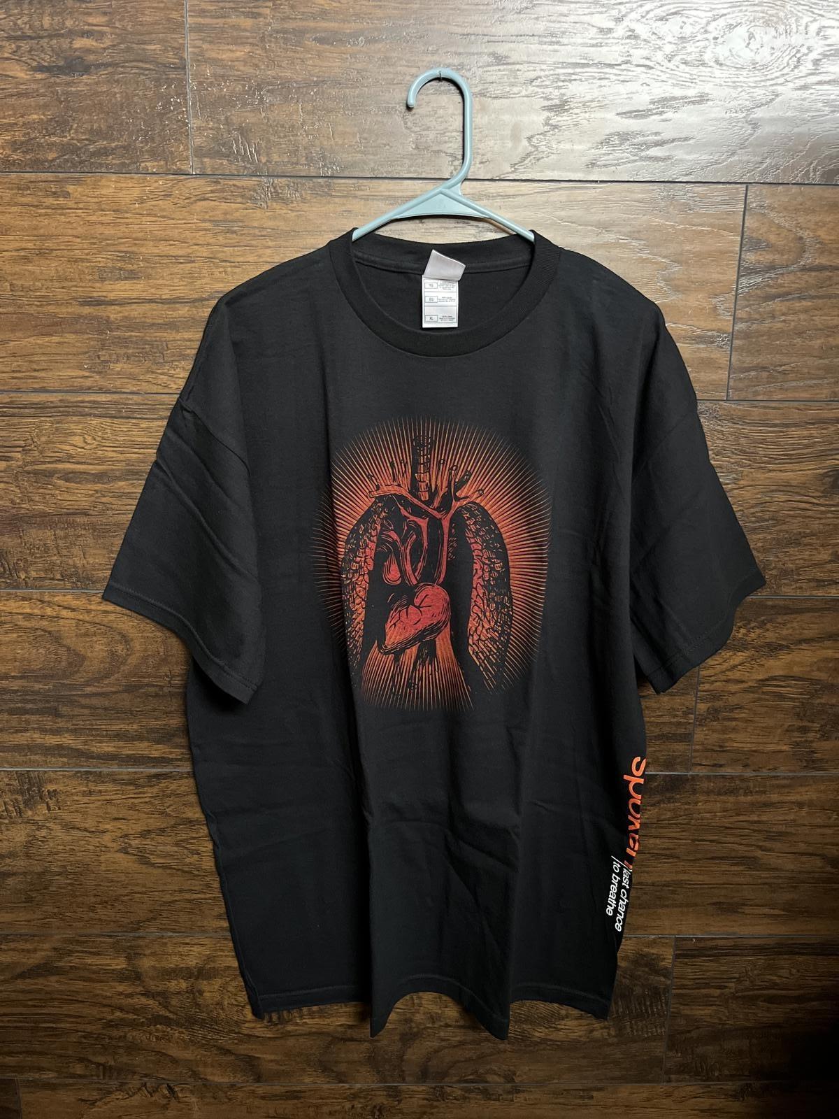Vtg Spoken Band T-shirt Album Last Chance to Breathe Shirt S L