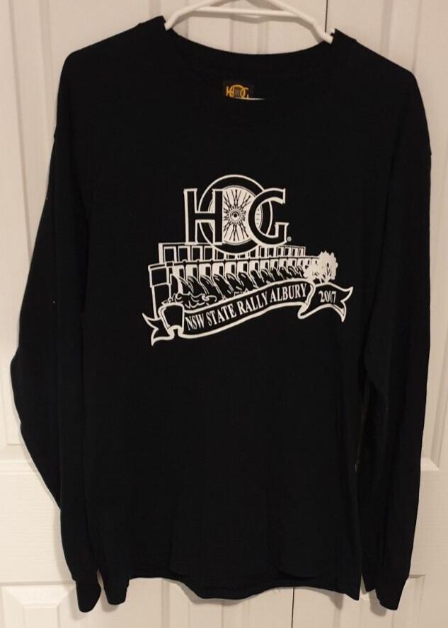 

HARLEYDAVIDSO wbr N Owners Group HOG Official 2007 Albury Rally TShirt. Men#039s M Unisex T-Shirt XXXL