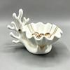 3D Printed Shell Shape Jewelry Dish Tray, Ocean Wave Organizer with Grooved Design, Matte Vanity Ring Earrings Necklaces Holder, Mothers Day