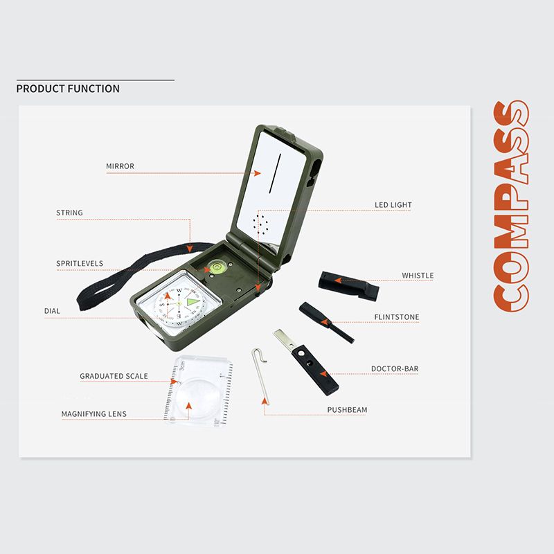 Turystyczny krzesiwo do rozpalania