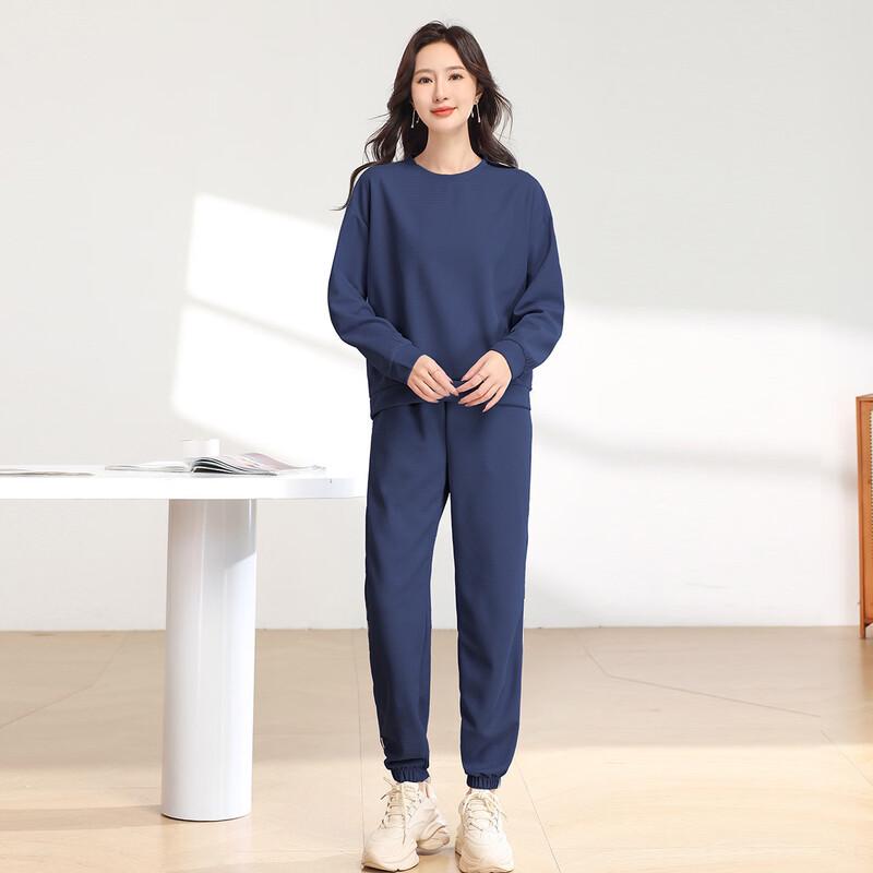 Sanpowa Waffle Knit Athletic Tracksuit